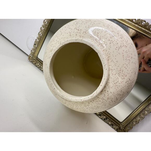 Beautiful Vintage Ginger Jar with Floral Scene depicting Poppy flower, Iris - Picture 4 of 10